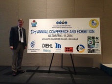 Photo of Roland Wahlgren at CWWA Conference 2014
